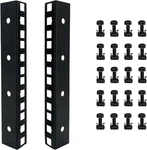 4u Rack Rails With M6 Mount Screws And Cage Nuts Set For Diy Server Net. Fixed Price $19.81.