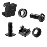50 Pack M6 X 16mm Rack Mount Screws And Cage Nuts With Attached Nylon Washers.... Fixed Price $14.56.
