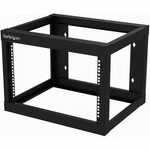 Startech 6u Open Frame 2 Post Wall-mount Rack Steel Black Rk619wallo. Fixed Price $238.46.