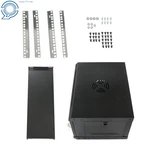Heavy Duty 6u Wall Mount Server Rack Cabinet 15.5" Deep W/ Locking Door. Fixed Price $78.03.