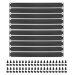 10 Set 1u Blank Panel With Screws And Nuts For 19 Inches Enclosure Server. Fixed Price $102.52.
