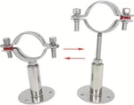 Qwork 2" Wall Mount Ceiling Pipe Support, 1 Pack 51mm,. Fixed Price $15.90.