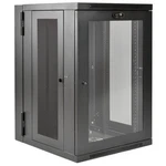 Tripp Lite 19 Inch 18u Wall Mountable Server Rack Cabinet - Black. Fixed Price $1260.14.