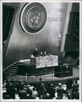 1981 Press Photo United Nations General Assembly New York Kurt Waldheim Ovation. Fixed Price $24.99.