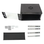 6u Wall Cabinet For Data Center, Office - 15.5" Deep, Secure Locking Glass Door. Fixed Price $79.50.