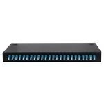 Lc-sm 24 Duplex 48 Port Rack Mount Enclosure Box With Splice Tray Singlemode .... Fixed Price $119.73.