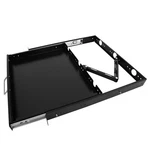 Raising Electronics 1u Rack Mount Sliding Keyboard Tray Cantilever For Server Da. Fixed Price $84.49.
