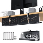 Keegh 16" Under Desk Cable Management Tray, 2 Pack Cord Organizer Upgrad.... Fixed Price $64.80.