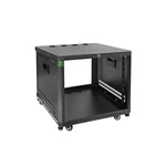 Riveco 9u Network & Audio Rack With Feet Wheels, Obtuse Angel Server C.... Fixed Price $260.60.
