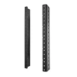 Riveco 2 Pcs 6u Rack Rails, Tapered Holes Mount Rails For 6u, Black. Fixed Price $29.46.