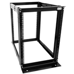 Server Rack 4 Post Open Frame Enclosure 19 Inch Adjustable Depth Co.... Fixed Price $210.01.