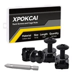 Xpokcai 30-pack 10/32 Set Rack Screws With Nylon Washers 30 Pack, Black-10/32. Fixed Price $13.35.