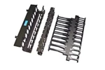 Cpi 30530-719 Universal Double-sided Black Horizontal Cable Manager. Fixed Price $74.99.