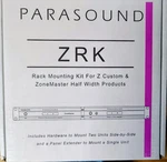 Parasound Zrk Rack Mount Kit For Z Series Components (model Zrk) Black. Fixed Price $44.00.