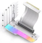 Vertical Gpu Mount Pcie 4.0 High-speed Riser Cable Argb Module Ezdiy-fab White. Fixed Price $44.00.