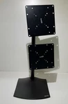 Ergotron Navepoint Lx Vertical Stacking Dual Monitor Mount Rack. Fixed Price $180.00.