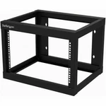 Startech Rk619wallo 2 Post 6u 19" Wall Mount Steel Rack Open Frame Heavy Duty. Fixed Price $263.35.