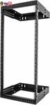 Startech.com 2 Post 24u Heavy Duty Wall Mount Network Rack 19" Open Frame. Fixed Price $500.34.