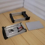 Vintage Aluminium Mobile Rack Removable Hdd Caddy For 3.5" With Key. Fixed Price $19.99.