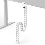 Pegzone Under Desk Cable Management Spine Flexible Snake Organizer For S. Fixed Price $52.28.