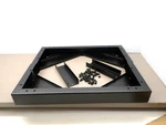 Winsted 90072 Pedestal For 24" Deep Control Room Racks 22-1/8" Wide. Fixed Price $98.95.