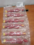 Apc Ap8704s-nax340 C13 To C14 1.2m Locking Power Cord Kit - Red. Fixed Price $64.95.