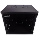 Navepoint 00301004 9u Wallmount Cabinet W/ Glass Door & Active Cooling, 110lb. Fixed Price $159.99.
