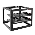 Vivlly Open Frame 10u Rack For Networking, Servers, Audio, And Video Equipment,. Fixed Price $130.48.