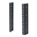 Riveco 2 Pcs 4u Rack Rails, Tapered Holes Mount Rails For 4u, Black. Fixed Price $35.69.