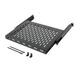 Tecmojo 1u Sliding Rack Shelf,4-post Vented Mount Shelf,13.8in Deep With.... Fixed Price $68.89.