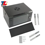 Heavy Duty 6u Wall Mount Server Rack Cabinet 15.5" Deep W/ Locking Door. Fixed Price $79.38.
