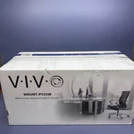 Vivo Pc01w White Under-desk & Wall Pc Mount Computer Case Holder W/ 135 Swivel. Fixed Price $39.99.