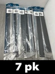 7pk Middle Atlantic Products Feb1 1sp Flat Econo Blank Panels, Black. Fixed Price $35.95.