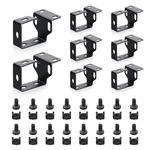 Wikrock 8 Pack Metallic Cable Manager D-ring Hooks For Network Server Small. Fixed Price $28.21.