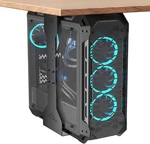 Putorsen Under Desk Pc Mount, 7.9-13.4 Width Adjustable Computer Tower Stand,. Fixed Price $62.79.