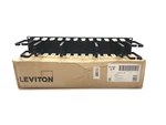 Leviton 49252-pcm Combo Front Rear Cable Manager Rack Mount Black. Fixed Price $62.95.