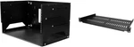 4u Open Frame Wall Mount Network Rack With Built-in Shelf & 1u Server. Fixed Price $283.99.