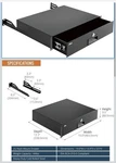 Tec Mojo 2u Rackmount Locking Drawer Server Case Model 15120102 19x13.3x3.5in. Fixed Price $35.00.