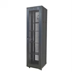 48u Server Cabinet Top Vented Rack 86.5x23.5x24.5" 2 Shelves Av Secure Storage. Fixed Price $820.20.