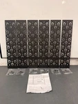 6-pack Middle Atlantic 13ru Vertical Lacing Strips (lace-13-owp) W/ Hardware. Fixed Price $180.00.