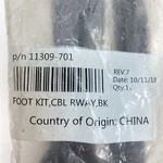 Cpi Chatsworth 11309-701 Cable Runway Foot Kit Black. Fixed Price $23.96.