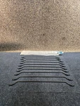 (qty 10) Middle Atlantic Lbp-1.5 1-1/2" Offset Round Rod Horizontal Lacing Bars. Fixed Price $49.00.