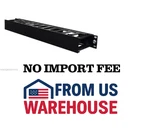 1u Horizontal Rack Mount Cable Management Unit With Panel Plastic. Fixed Price $18.40.