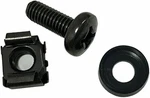 Pack Of 50 M6 Rack Mount Cage Nuts, Screws, And Washers - Cables Direct Online. Fixed Price $19.99.
