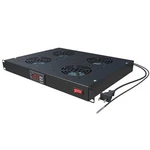 Tupavco 1u 19" Rack Mount Fan - 4 Fans Server Cooling System Heat Monitor Disp. Fixed Price $97.00.