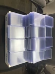 Medium Flat Rate Box Of Used Top Loaders Mostly Standard Size Roughly 500 Total. Fixed Price $27.99.