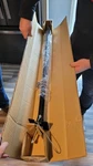 Ce-cp6b, Clinton 3'-6' Telescoping, Steel, Ceiling Mount Camera Pole, Black. Fixed Price $79.00.