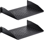 2u Cantilever Rack Shelf 14" Deep - 55lbs Capacity 2 Pack For Av/network Racks. Fixed Price $104.99.