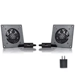 Usb Cabinet 80mm Fan Quiet Cooling System 4" With Speed Control For Home The. Fixed Price $63.65.