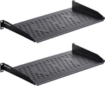 1u Cantilever Universal Rack Shelf - 10in Deep Rackmount For 19 Av/net. Fixed Price $74.39.